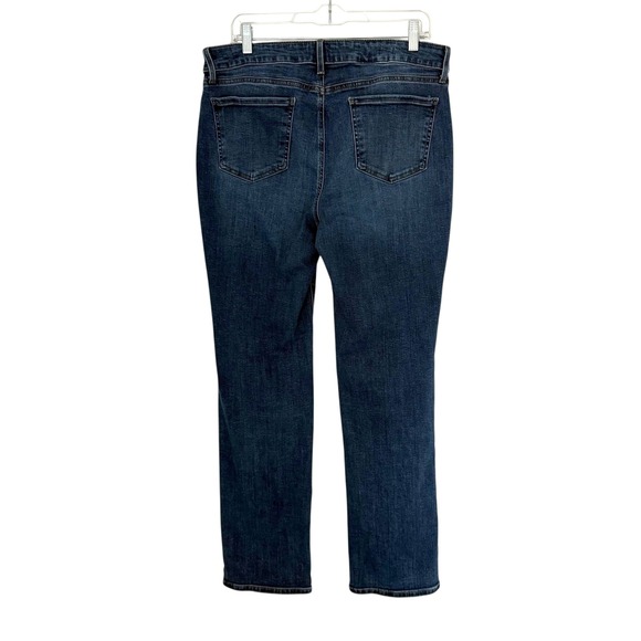 NYDJ Marilyn Straight Jeans Cooper Wash Size 14 - Picture 4 of 9